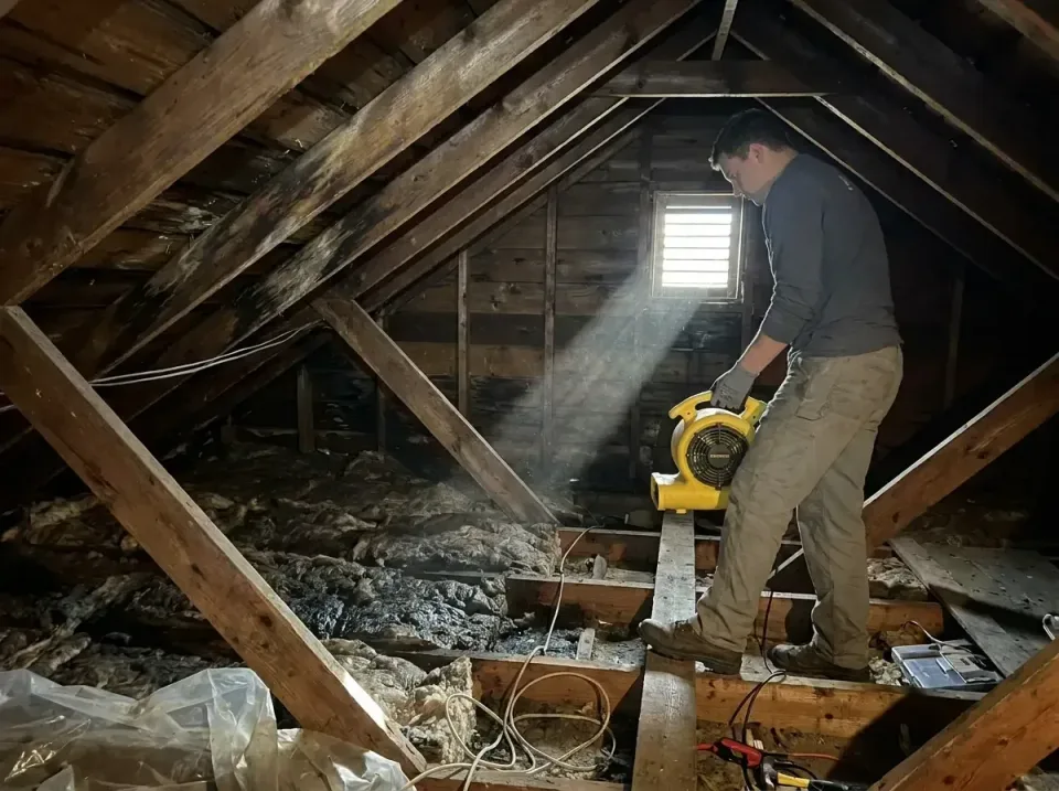attic-water-damage-drying-proc-007 — frequently asked questions, Emergency Water Extraction & 24/7 Flood Response in Cokato,…